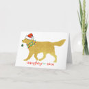 Search for golden retriever christmas cards Cute