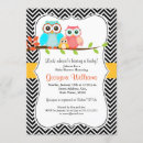 Recherche de owl baby shower invitations Moderne