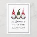 Search for good and bad cards Santa