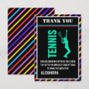 Search for tennis thank you cards Elegant