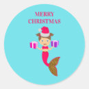 Search for christmas mermaid stickers Xmas