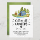 Search for camping invitations Boy