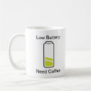 Search for low battery mugs Humour