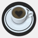 Search for love caffeine stickers Cappuccino