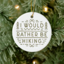 Search for hiker ornaments Funny