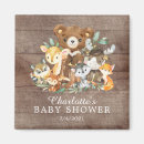 Recherche de animaux de forêt magnets Baby shower
