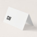 Search for folded business cards Elegant