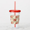 Search for vintage floral tumblers Garden