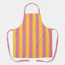 Search for vertical stripes aprons Pink