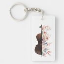 Search for string rectangular keychains Musical instrument