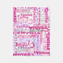 Search for girl birthday blankets Unique