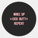 Search for waking up stickers Motivational