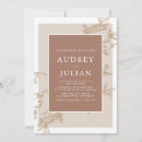 Search for mocha wedding invitations Boho