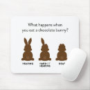 Search for easter chocolate mousepads Rabbit