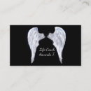 Search for angel business cards Wings