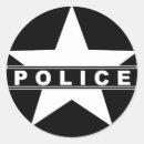 Search for star badge stickers Police