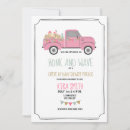 Recherche de camion vintage invitations Bébé