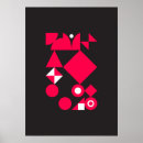 Search for black white red art Abstract