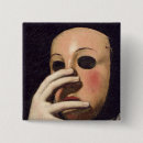 Recherche de masques théâtre badges Tragédie