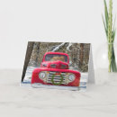 Search for old truck christmas cards Snow