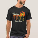 Recherche de vintage 1973 tshirts Fête