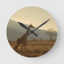 Recherche de savane horloges Girafe