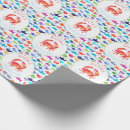 Search for baby birthday wrapping paper Rainbow
