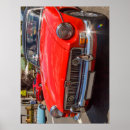 Search for red sports car posters Vintage