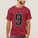 Search for number 9 tshirts Team