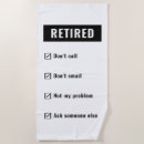 Search for retired beach towels Humour