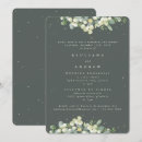 Search for holiday rehearsal dinner invitations Botanical