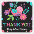Search for floral sweet sixteen stickers Modern