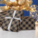 Search for khaki wrapping paper Buffalo plaid