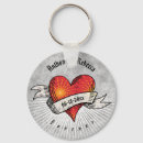 Search for fractals rounded keychains Heart