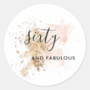 Search for woman sixtieth birthday stickers 60th birthday party