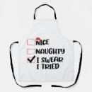 Search for naughty christmas aprons Winter