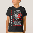 Search for i wear my heart on my sleeve tshirts Red