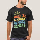 Search for sunrise tshirts Sunset