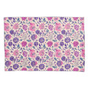 Search for purple flower pillowcases Flowers