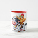 Search for cartoon cow mugs Cute