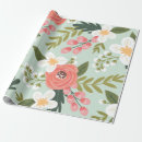 Search for mint green wrapping paper Girly