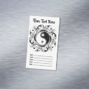 Recherche de yin magnete Noir et blanc