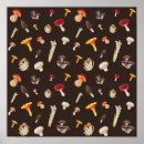 Search for mushrooms posters Pattern