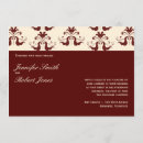 Search for cream burgundy wedding invitations Classic