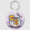 Search for fish design keychains Pisces