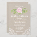 Search for kraft paper invitations Lace