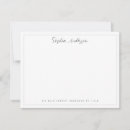 Search for information note cards Elegant