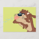 Recherche de taz cartes postales Looney toones diable