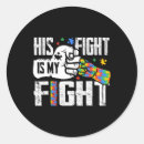 Search for autism ribbon stickers Support