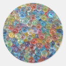 Recherche de sphères autocollants Abstrait